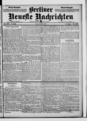 Berliner Neueste Nachrichten on May 15, 1903