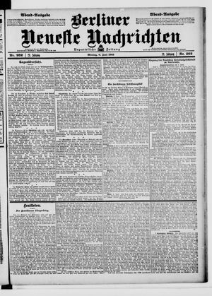 Berliner Neueste Nachrichten vom 08.06.1903