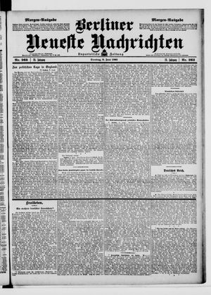 Berliner Neueste Nachrichten on Jun 9, 1903