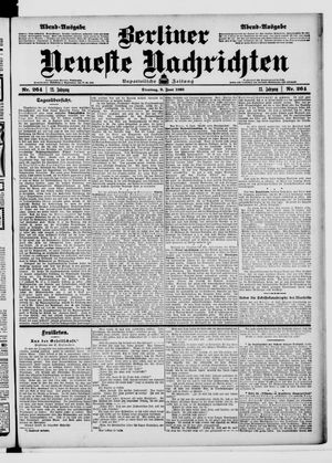Berliner Neueste Nachrichten vom 09.06.1903