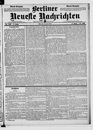 Berliner Neueste Nachrichten vom 10.06.1903