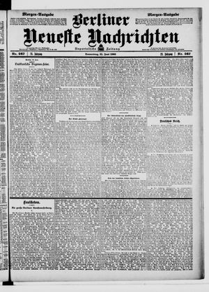 Berliner Neueste Nachrichten on Jun 11, 1903