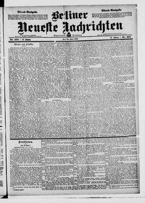 Berliner Neueste Nachrichten on Jun 12, 1903