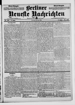 Berliner Neueste Nachrichten vom 16.06.1903