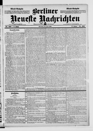 Berliner Neueste Nachrichten on Jun 24, 1903