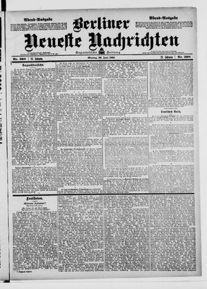 Berliner Neueste Nachrichten on Jun 29, 1903