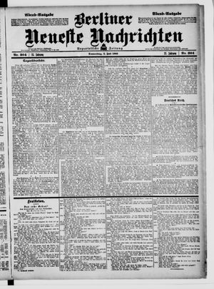 Berliner Neueste Nachrichten on Jul 2, 1903