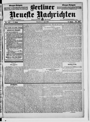 Berliner neueste Nachrichten vom 04.07.1903
