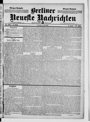 Berliner Neueste Nachrichten vom 05.07.1903