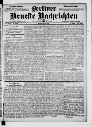 Berliner Neueste Nachrichten vom 10.07.1903