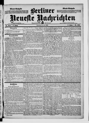 Berliner Neueste Nachrichten on Jul 14, 1903