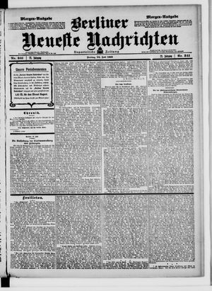 Berliner Neueste Nachrichten on Jul 24, 1903