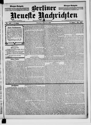 Berliner Neueste Nachrichten vom 01.09.1903