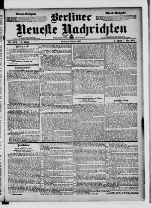 Berliner Neueste Nachrichten vom 09.10.1903