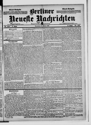 Berliner Neueste Nachrichten vom 17.10.1903