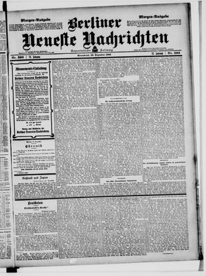 Berliner Neueste Nachrichten vom 19.12.1903
