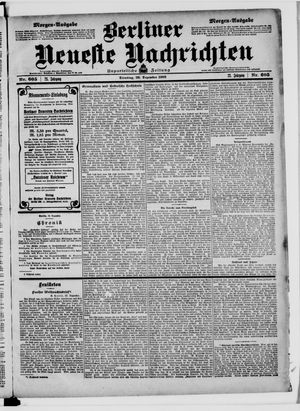 Berliner Neueste Nachrichten vom 29.12.1903