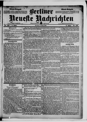 Berliner Neueste Nachrichten vom 05.04.1904