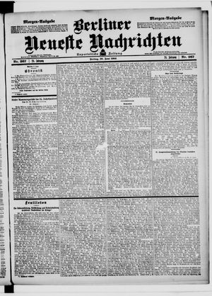 Berliner Neueste Nachrichten vom 10.06.1904