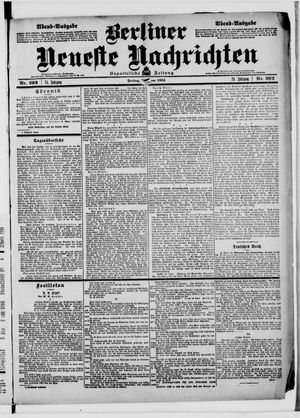 Berliner Neueste Nachrichten on Jun 24, 1904