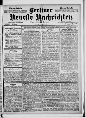 Berliner neueste Nachrichten on Aug 2, 1904