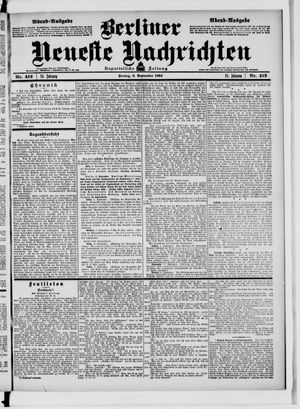 Berliner Neueste Nachrichten vom 02.09.1904