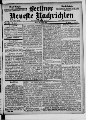 Berliner Neueste Nachrichten vom 06.02.1905