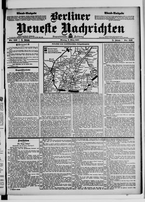 Berliner Neueste Nachrichten vom 06.03.1905