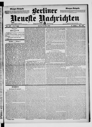 Berliner Neueste Nachrichten vom 10.03.1905