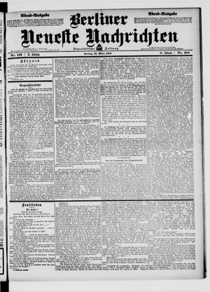 Berliner Neueste Nachrichten vom 10.03.1905
