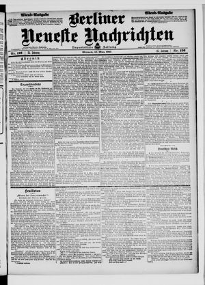 Berliner Neueste Nachrichten vom 15.03.1905