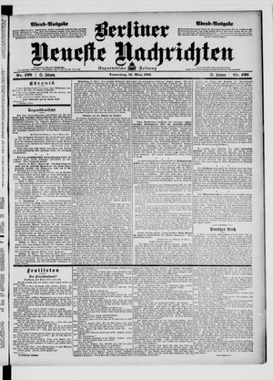 Berliner Neueste Nachrichten vom 16.03.1905