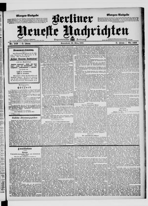 Berliner Neueste Nachrichten on Mar 25, 1905