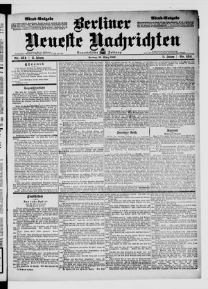 Berliner Neueste Nachrichten vom 31.03.1905