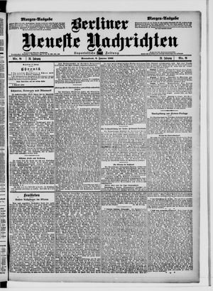 Berliner Neueste Nachrichten vom 06.01.1906