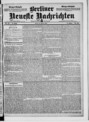 Berliner Neueste Nachrichten vom 12.01.1906