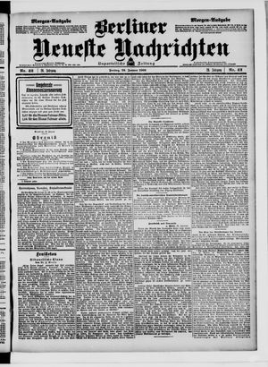 Berliner Neueste Nachrichten vom 26.01.1906