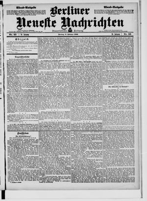 Berliner Neueste Nachrichten vom 02.02.1906