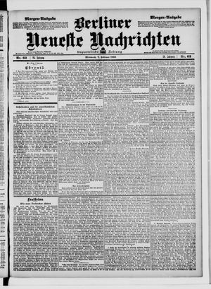 Berliner Neueste Nachrichten vom 07.02.1906
