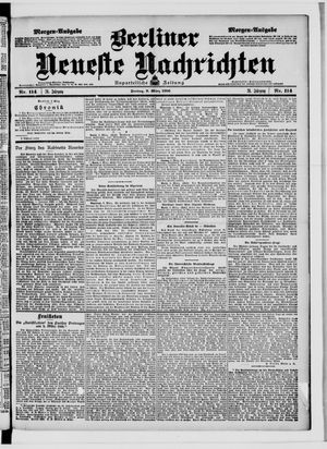 Berliner Neueste Nachrichten on Mar 9, 1906