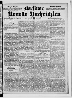 Berliner Neueste Nachrichten vom 10.03.1906