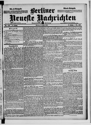 Berliner Neueste Nachrichten vom 12.03.1906