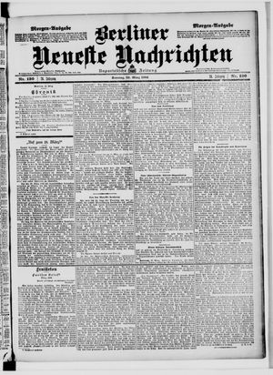 Berliner Neueste Nachrichten vom 18.03.1906