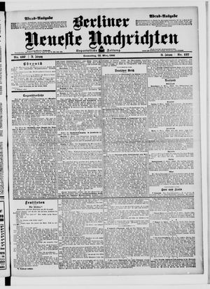 Berliner Neueste Nachrichten vom 22.03.1906