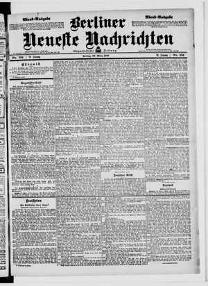 Berliner Neueste Nachrichten on Mar 30, 1906
