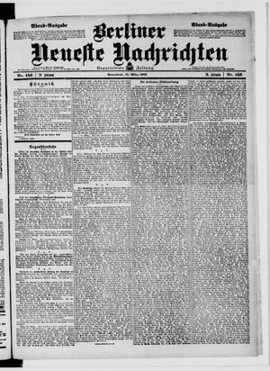 Berliner Neueste Nachrichten vom 31.03.1906