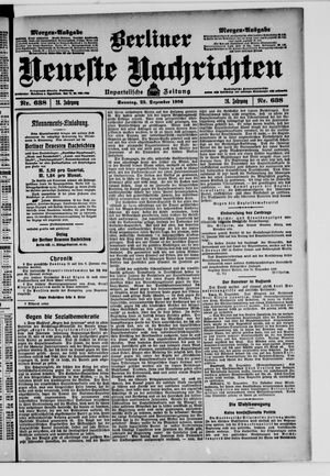 Berliner Neueste Nachrichten on Dec 23, 1906