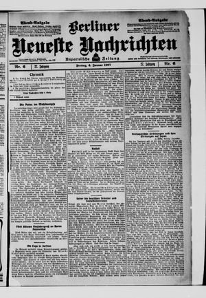 Berliner Neueste Nachrichten on Jan 4, 1907