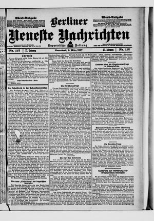 Berliner Neueste Nachrichten vom 02.03.1907
