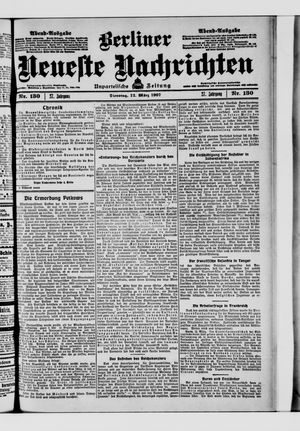 Berliner Neueste Nachrichten on Mar 12, 1907